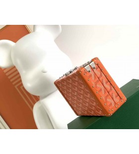 Goyard Minaudière Bagaj Çantası Turuncu