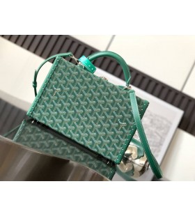 Goyard Grand Hôtel Bagaj Çantası Yeşil