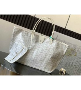 Goyard Saint Louis GM Çanta Beyaz