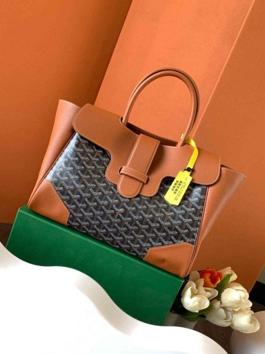 Goyard Saigón Bolso De Mano Black & Tan
