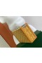 Goyard Minaudière Tronco Bolsa Amarilla