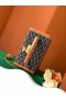Goyard Joux 6 Caja Del Reloj Negro Y Bronceado