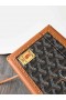 Goyard Joux 6 Caja Del Reloj Negro Y Bronceado