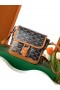 Goyard Grand Bleu PM Bag Black & Tan