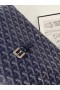 Goyard Capetien MM Mensajero Azul marino