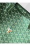 Goyard Artois PM Goyardine Bolsa Verde Nacarado