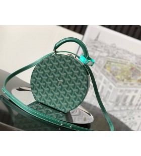 Goyard El Alto Hatbox Tronco Bolsa Verde