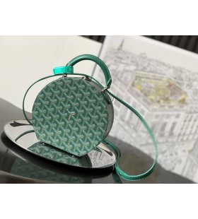 Goyard El Alto Hatbox Tronco Bolsa Verde