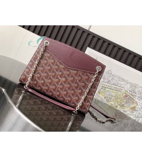 Goyard Rouette Structuré Mini Bolsa De Borgoña