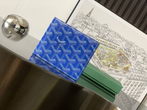 Goyard المحفظة بطاقة السماء الزرقاء