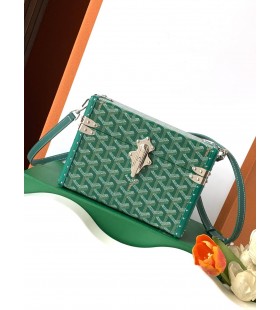 Goyard كاسيت الجذع حقيبة أخضر