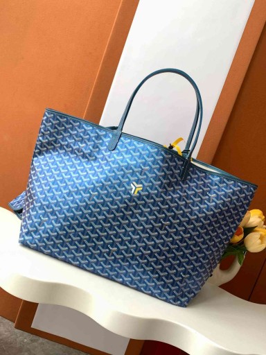 Goyard Saint Louis GM Taška Perleťová Modrá
