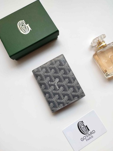 Goyard Saint-Marc Karta Peněženka Šedá