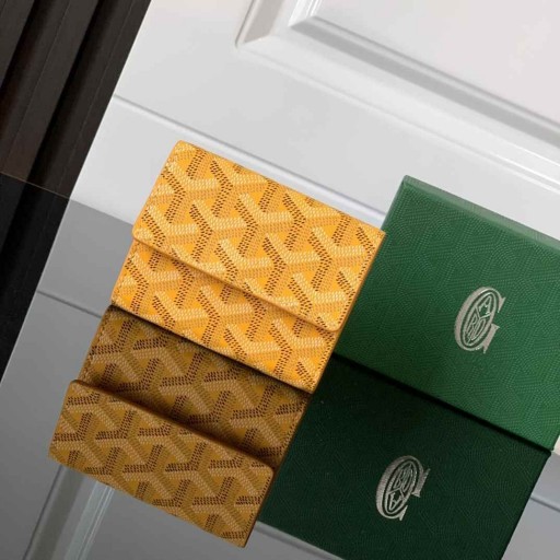 Goyard Marigny Peněženka Žlutá
