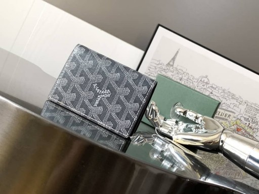 Goyard Malesherbes Karta Peněženka Šedá