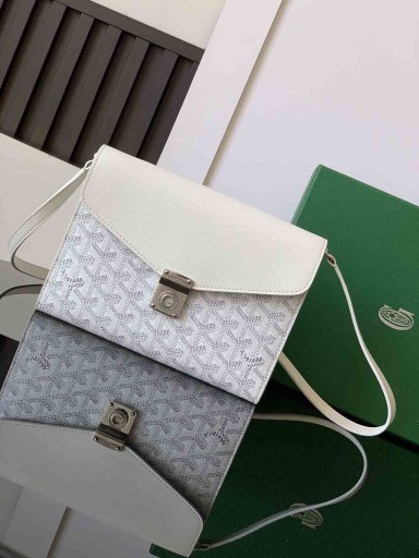 Goyard Chypre Peněženka-Pouzdro Bílé
