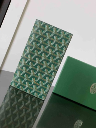 Goyard Richelieu Peněženka Zelená