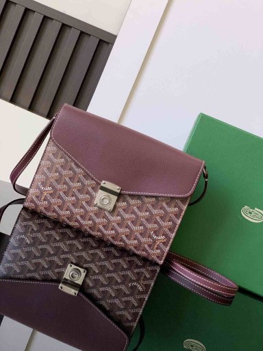 Goyard Chypre Peněženka-Pouzdro Vínové
