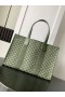 Goyard Villette Žakárové MM Tote Bag Zelená