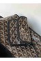 Goyard Králičí Kůže Mini Tote Bag Černá