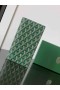 Goyard Richelieu Peněženka Zelená