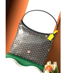 Goyard Bohème Hobo Bag Srdce Černé