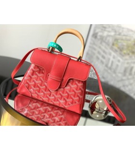 Goyard Saïgon Souple Mini Taška Červená