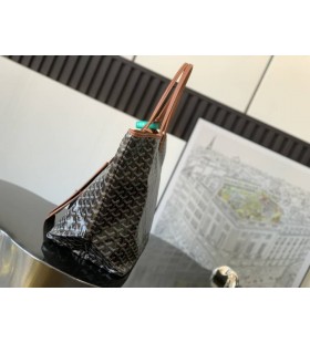 Goyard Saint Louis GM Bag Black & Tan