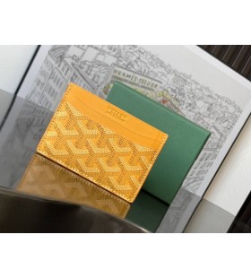 Goyard Saint-Sulpice Karta Peněženka Žlutá