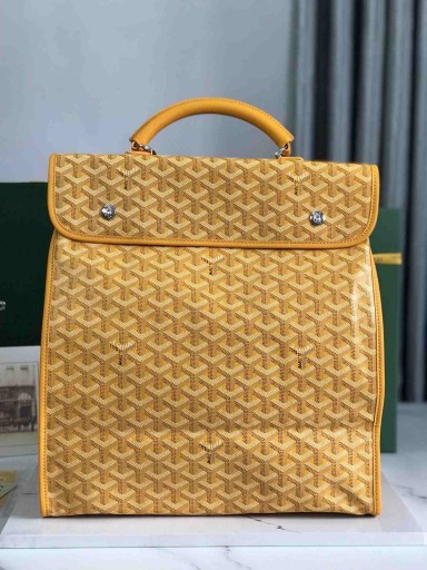 Goyard Saint Léger Rygsæk Gul