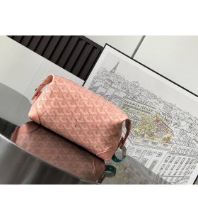 Goyard Bowling 25 Toiletry Bag Pink