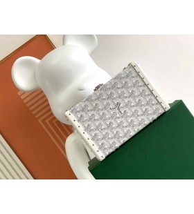 Goyard Minaudière Kuffert, Taske Hvid