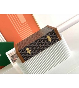 Goyard Vendôme Smykker Tilfælde Black & Tan