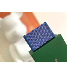 Goyard Minaudière Kuffert, Taske Sky Blue