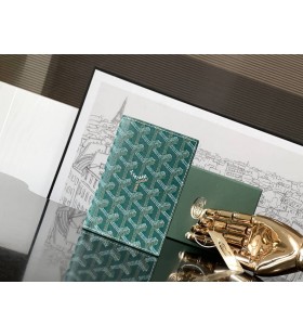 Goyard Grenelle Passport Cover Grøn