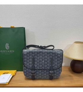 Goyard Belvedere Messenger Goyardine MM Grå