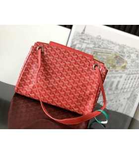 Goyard Rouette Souple Taske Rød