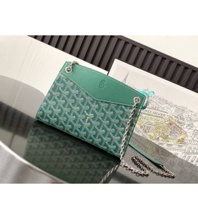 Goyard Rouette Structuré Mini Taske Grøn