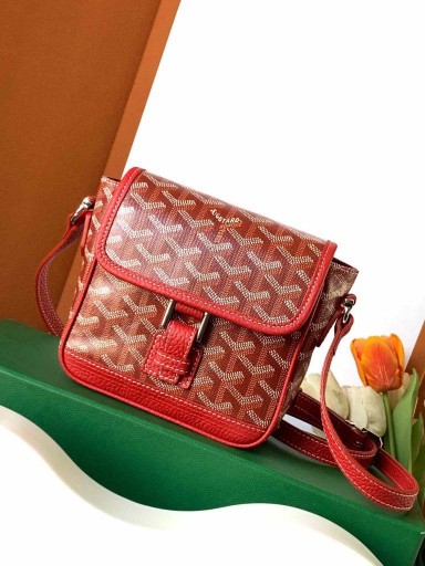 Goyard Grand Bleu PM Tas Rood