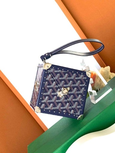 Goyard Dé Stam Tas Marine Blauw