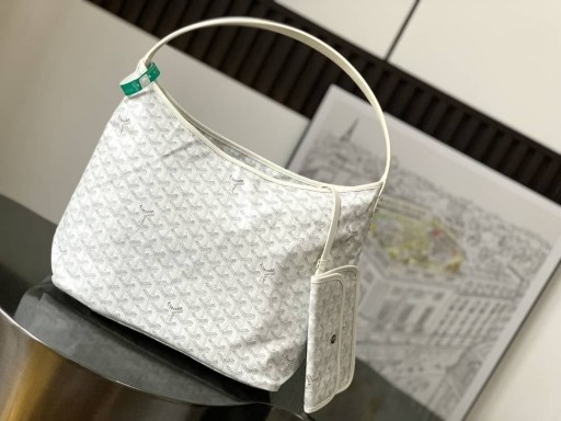 Goyard Bohème Hobo Tas Wit