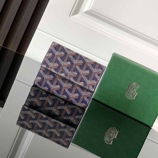 Goyard Marigny Portemonnee Navy Blauw