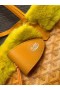 Goyard Rabbit Fur Mini Tote Bag Geel