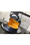 Goyard De Alto Hatbox Stam Tas Marine Blauw