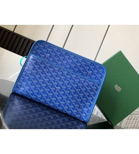 Goyard Jouvence GM Toiletry Bag Sky Blue