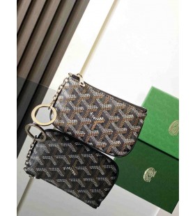 Goyard Senat Nano Sleutel Etui Zwart
