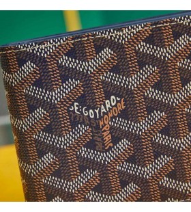 Goyard Victoire Portemonnee Navy Blauw