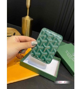 Goyard Magsafe Wallet Card Holder Green
