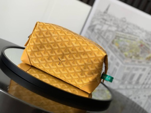 Goyard Keilailu 25 -, Hygienia-Laukku Keltainen