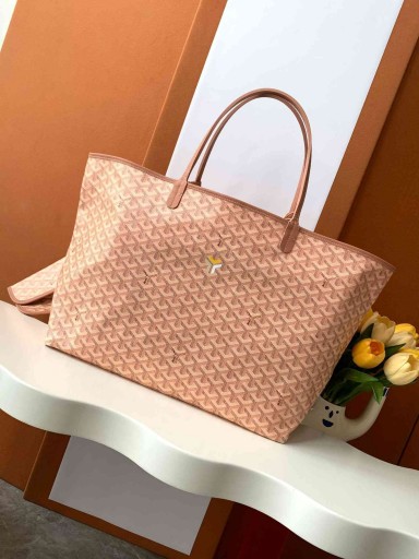 Goyard Saint Louis GM Laukku Koralli Vaaleanpunainen Helmiäissävy